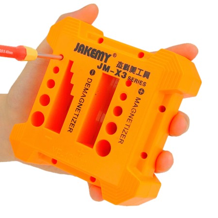 Magnetizor Surubelnite - Jakemy Large Size Magnetizer and Demagnetizer (JM-X3) - Orange