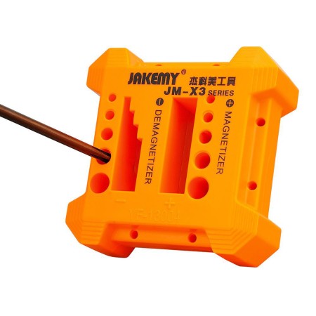 Magnetizor Surubelnite - Jakemy Large Size Magnetizer and Demagnetizer (JM-X3) - Orange