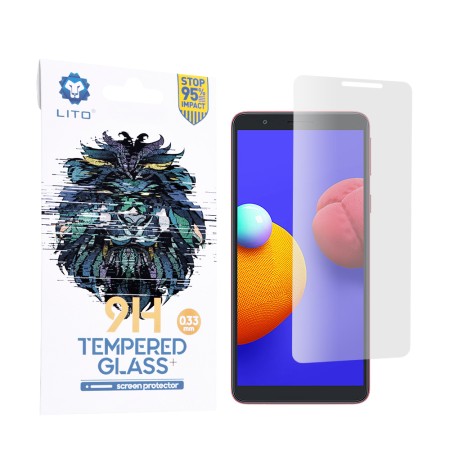 Folie pentru Samsung Galaxy A01 Core / M01 Core - Lito 2.5D Classic Glass - Clear