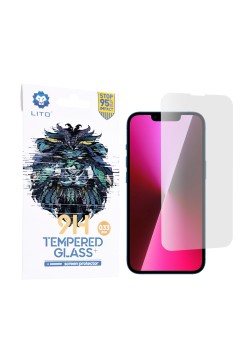 Folie pentru iPhone 13 / 13 Pro / 14 - Lito 2.5D Classic Glass - Clear