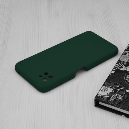 Husa pentru Samsung Galaxy A22 5G - Techsuit Soft Edge Silicone - Dark Green