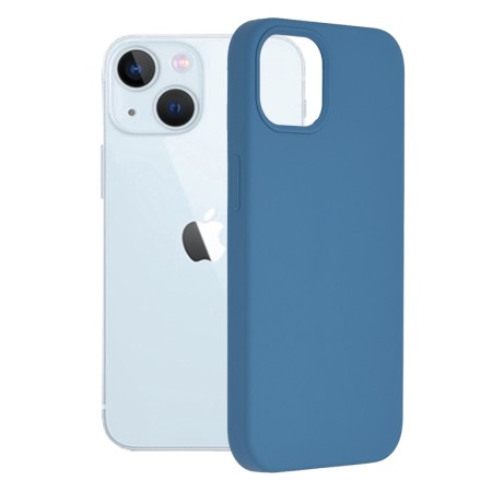 Husa pentru iPhone 13 - Techsuit Soft Edge Silicone - Denim Blue