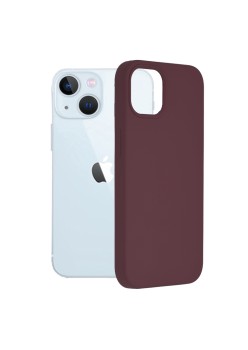 Husa pentru iPhone 13 - Techsuit Soft Edge Silicone - Plum Violet