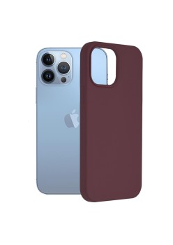Husa pentru iPhone 13 Pro Max - Techsuit Soft Edge Silicone - Plum Violet