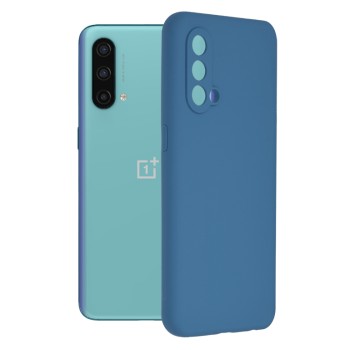 Husa pentru OnePlus Nord CE 5G - Techsuit Soft Edge Silicone - Denim Blue