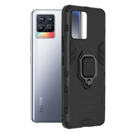 Husa pentru Realme 8 4G / 8 Pro 4G - Techsuit Silicone Shield - Black