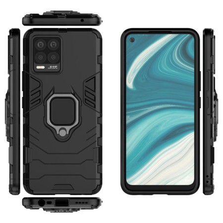 Husa pentru Realme 8 4G / 8 Pro 4G - Techsuit Silicone Shield - Black