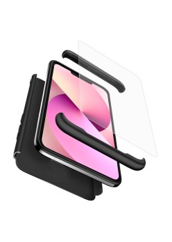 Husa pentru iPhone 13 Mini + Folie - GKK 360 - Black