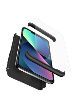 Husa pentru iPhone 13 + Folie - GKK 360 - Black