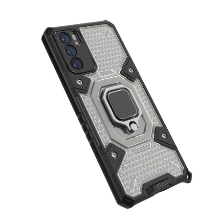 Husa pentru Oppo Reno6 5G - Techsuit Honeycomb Armor - Black