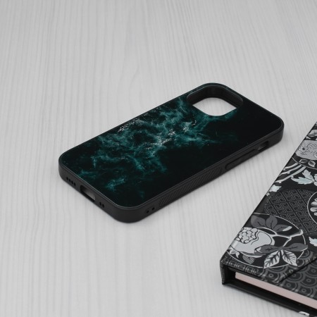 Husa pentru iPhone 13 mini - Techsuit Glaze Series - Blue Nebula