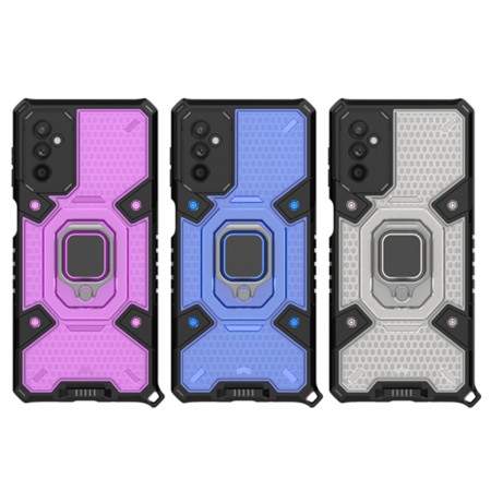 Husa pentru Samsung Galaxy M52 5G - Techsuit Honeycomb Armor - Rose-Violet