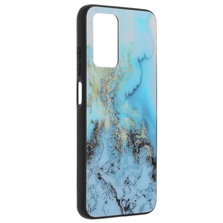 Husa pentru Xiaomi Redmi 10 / Redmi 10 2022 - Techsuit Glaze Series - Blue Ocean