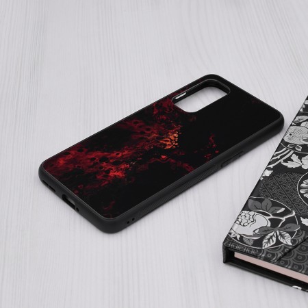 Husa pentru OnePlus Nord 2 5G - Techsuit Glaze Series - Red Nebula