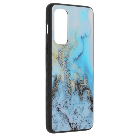 Husa pentru OnePlus Nord 2 5G - Techsuit Glaze Series - Blue Ocean