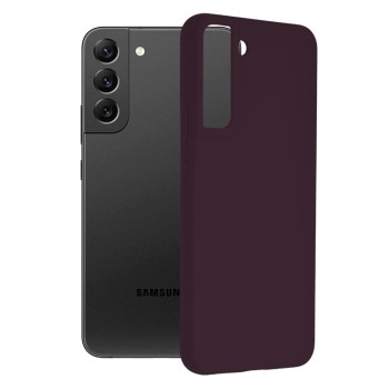Husa pentru Samsung Galaxy S22 Plus 5G - Techsuit Soft Edge Silicone - Plum Violet
