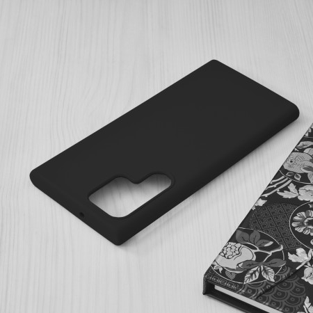Husa pentru Samsung Galaxy S22 Ultra 5G - Techsuit Soft Edge Silicone - Black