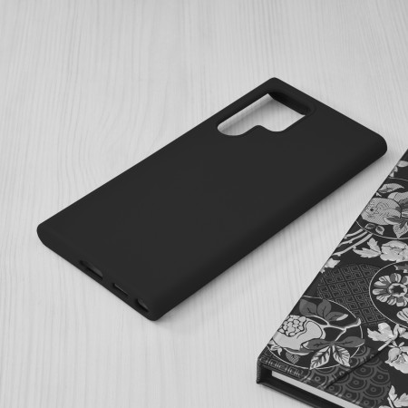 Husa pentru Samsung Galaxy S22 Ultra 5G - Techsuit Soft Edge Silicone - Black