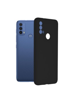 Husa pentru Motorola Moto E40 / Moto E30 - Techsuit Soft Edge Silicone - Black