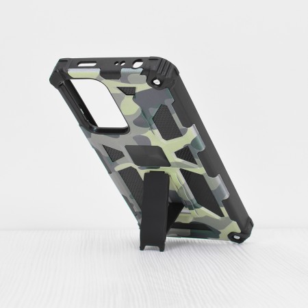 Husa pentru Xiaomi Redmi Note 11 Pro+ 5G - Techsuit Blazor Series - Camo Lime