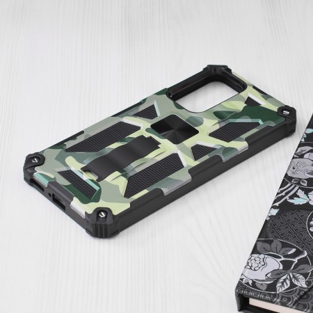 Husa pentru Xiaomi Redmi Note 11 Pro+ 5G - Techsuit Blazor Series - Camo Lime
