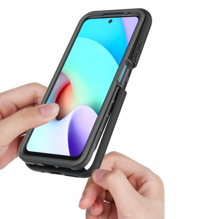 Husa 360 DefencePro compatibila Xiaomi Redmi 10 / Redmi 10 2022, Black