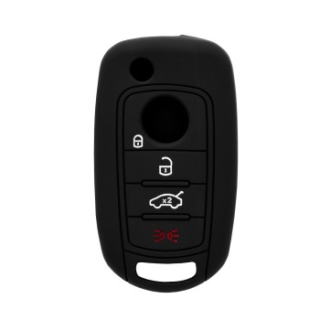 Husa pentru cheie Fiat 500L, 500X - Techsuit Car Key Case (1006.06) - Black