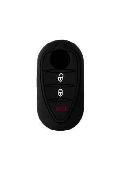 Husa pentru cheie Alfa Romeo Mito, Giulietta, GTO - Techsuit Car Key Case (1019.01) - Black