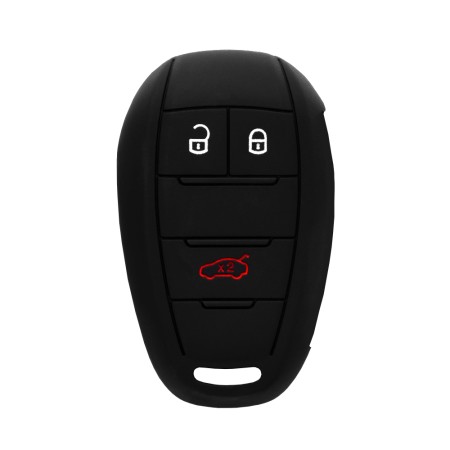 Husa pentru cheie Alfa Romeo Giulia, Stelvio, Spider - Techsuit Car Key Case (1019.03) - Black