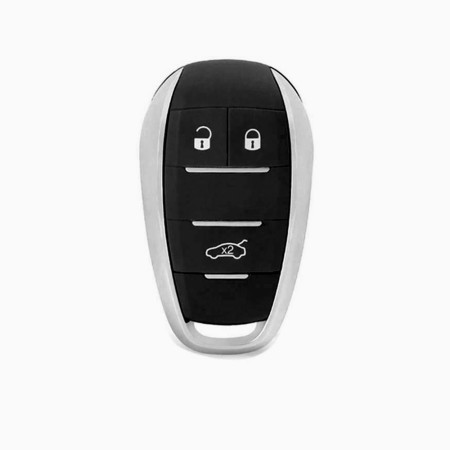 Husa pentru cheie Alfa Romeo Giulia, Stelvio, Spider - Techsuit Car Key Case (1019.03) - Black