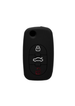 Husa pentru cheie Audi RS4, Allroad, S8 Quattro - Techsuit Car Key Case (1009.03) - Black