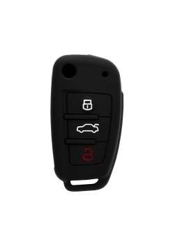 Husa pentru cheie Audi S3, A4, RS6/Seat Exeo - Techsuit Car Key Case (1009.05) - Black