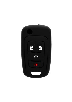 Husa pentru cheie Chevrolet Camaro, Malibu, Cruze - Techsuit Car Key Case (1013.02) - Black