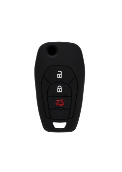 Husa pentru cheie Chevrolet Onix, Spark - Techsuit Car Key Case (1013.03) - Black