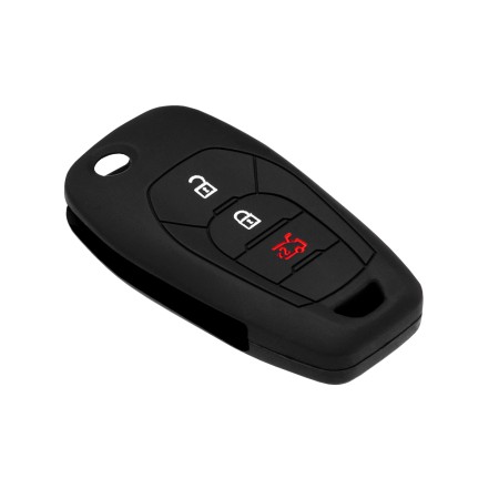 Husa pentru cheie Chevrolet Onix, Spark - Techsuit Car Key Case (1013.03) - Black