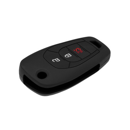 Husa pentru cheie Chevrolet Onix, Spark - Techsuit Car Key Case (1013.03) - Black
