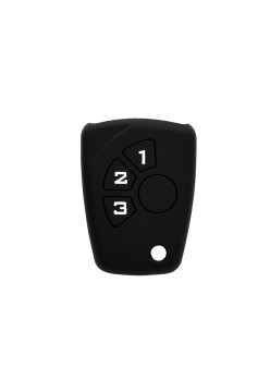 Husa pentru cheie Chevrolet Silverado, Volt - Techsuit Car Key Case (3110.02) - Black