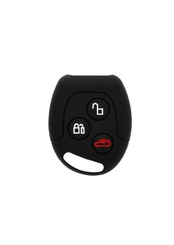 Husa pentru cheie Ford Fiesta, Figo, Fusion, Mondeo - Techsuit Car Key Case (1011.08) - Black