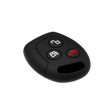 Husa pentru cheie Ford Fiesta, Figo, Fusion, Mondeo - Techsuit Car Key Case (1011.08) - Black