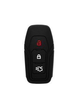 Husa pentru cheie Ford Edge, Explorer, Fiesta- Techsuit Car Key Case (1011.05) - Black