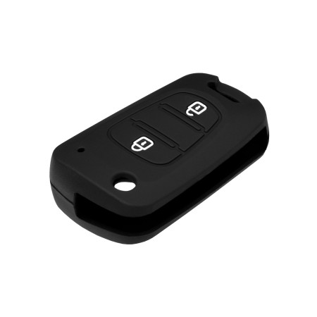 Husa pentru cheie Hyundai Elantra/Kia Picanto - Techsuit Car Key Case (2003.04) - Black