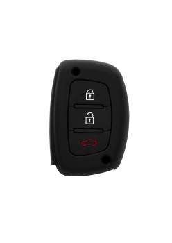 Husa pentru cheie Hyundai Mistra, Accent, Tucson - Techsuit Car Key Case (1007.02) - Black