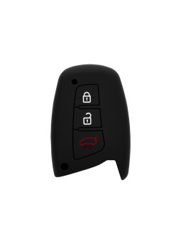 Husa pentru cheie Hyundai Santa Fe, ix45, Azera - Techsuit Car Key Case (1007.06) - Black