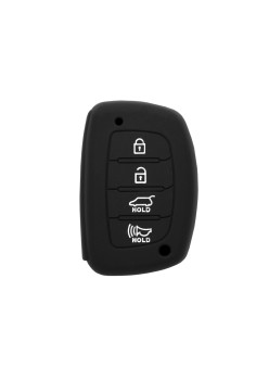Husa pentru cheie Hyundai Sonata, Elantra - Techsuit Car Key Case (3003.02) - Black