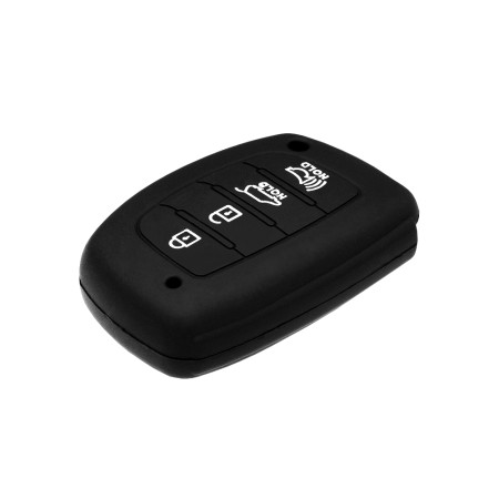 Husa pentru cheie Hyundai Sonata, Elantra - Techsuit Car Key Case (3003.02) - Black