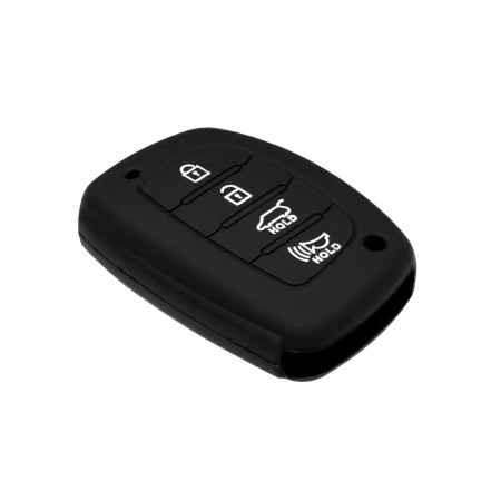 Husa pentru cheie Hyundai Sonata, Elantra - Techsuit Car Key Case (3003.02) - Black