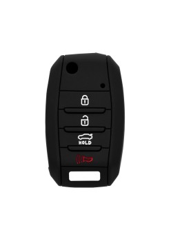Husa pentru cheie Kia Carens, Amanti, Soul - Techsuit Car Key Case (1003.04) - Black