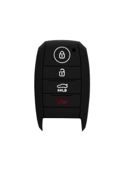 Husa pentru cheie Kia Forte, K5, Soul, Niro - Techsuit Car Key Case (1003.05) - Black