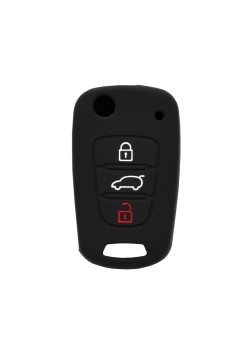 Husa pentru cheie Kia Sportage/Hyundai Elantra - Techsuit Car Key Case (1003.01) - Black