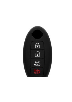 Husa pentru cheie Nissan Altima, Maxima, Murano, Sentra - Techsuit Car Key Case (1016.02) - Black